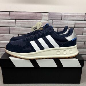 New Adidas Run 84 Men’s size 13 Blue Suede/white/Silver new in box MSRP $80